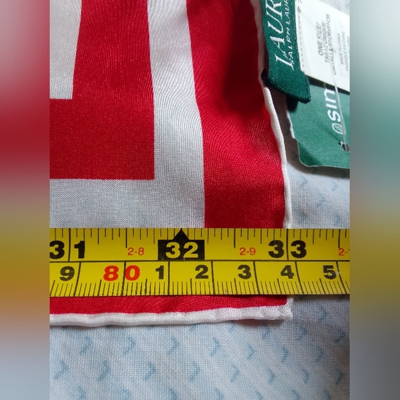 Silk scarf Lauren Ralph Lauren 100% Silk - Picture 3 of 8